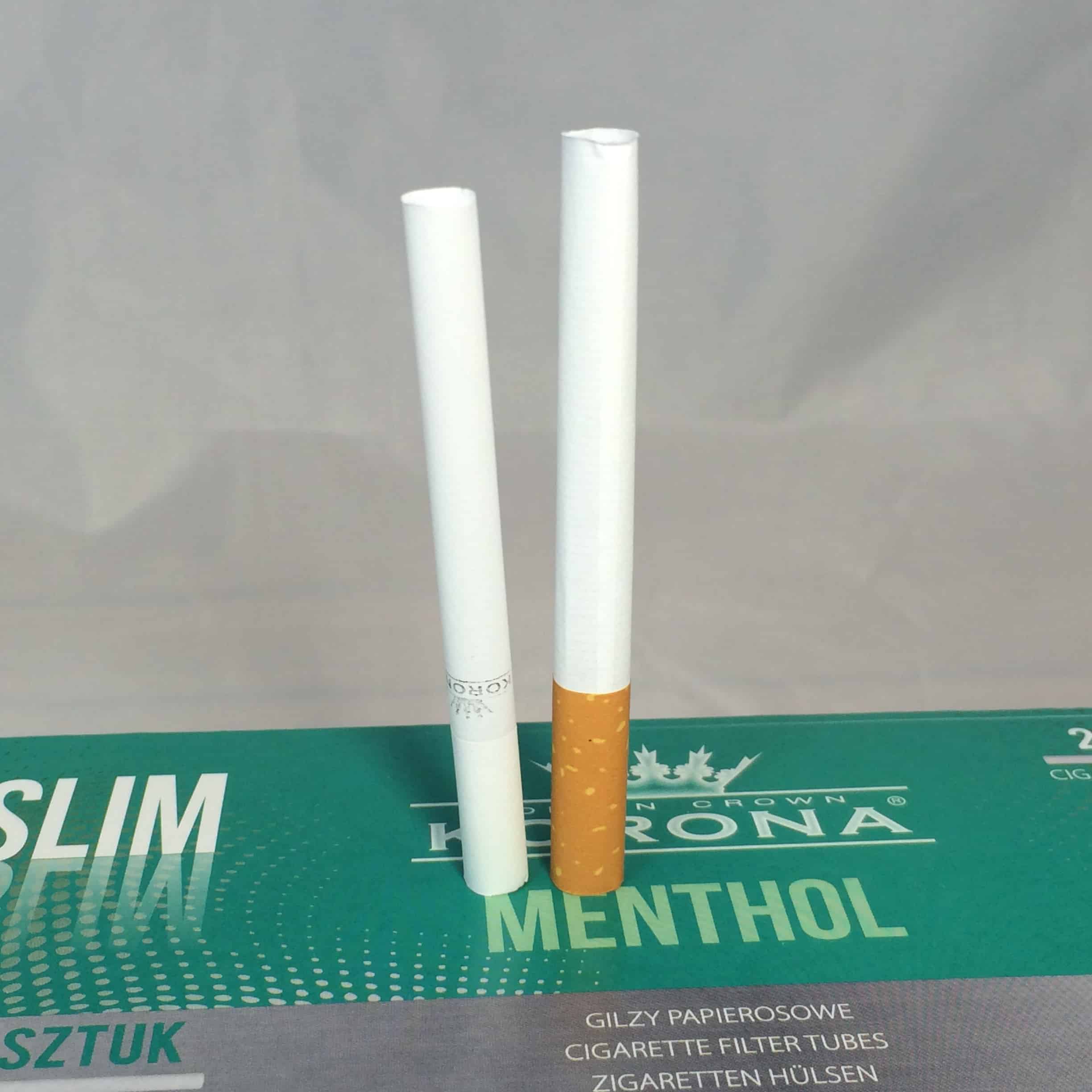 Tubes Slim Menthol Korona